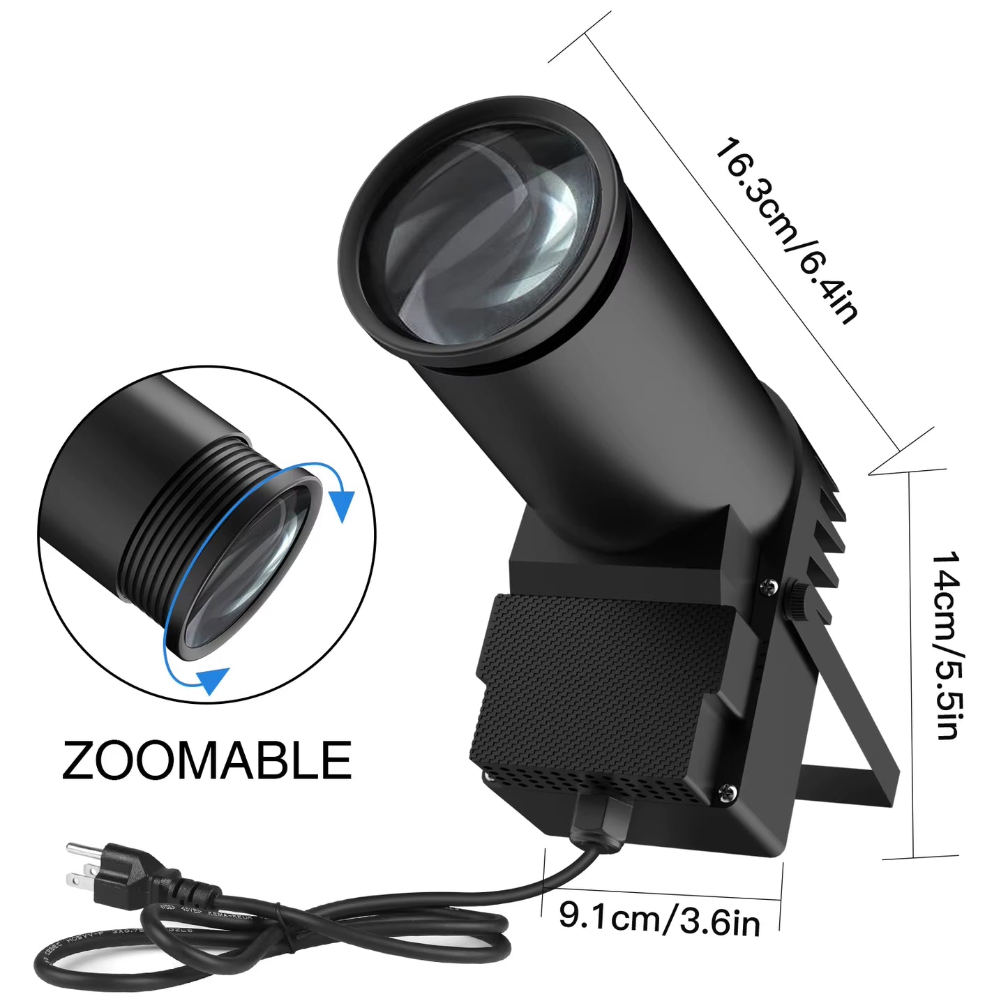 10W RGBW 4 in 1 Stage Pinspot Light Dmx for Disco Party Bar DJ Event LED Disco Ball Light Beam Spot Light Stage Effect Light