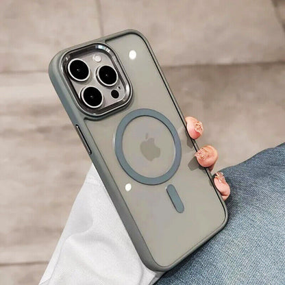 Case for Iphone 15 14 13 12 Pro Max plus Shockproof Magnetic Silicone Back Cover